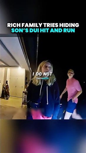 Rich Family Tries Hiding Son’s DUI Hit And Run 😳