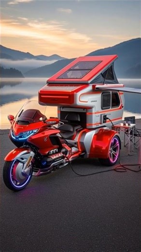 Future Ride! 2026 Honda Goldwing Electric Trike Camper Uncovered!