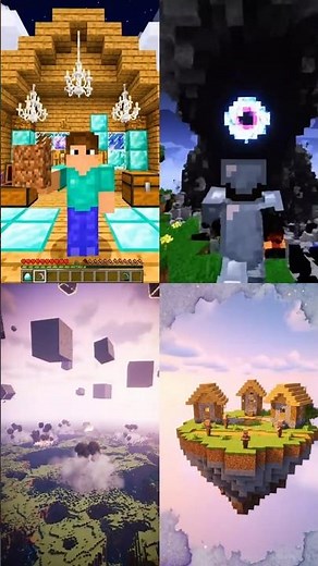 #Minecraft Wonder 4 - Surviving falling Blocks & Gaze of a Creature