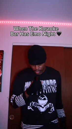 the highway of LIFE!!! 👨‍🎤🖤 #emo #karaoke | Fresh Chris
