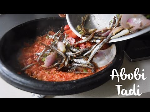 The tastiest way to cook your dried anchovies. The original Abobi Tadi recipe