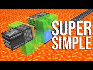 [1.21+] How to Make a Bridge Maker in Minecraft – Automatic Bridge over Lava