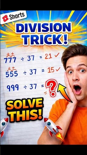 Division Tips and Tricks | Easy Division Tricks for Large and Small Numbers!😎