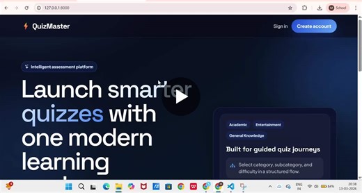 As part of my Intelligent Quiz Management System project in the Infosys Springboard Virtual Internship, I successfully completed Milestone 3 with several UI and accessibility improvements. 🎨 New… | MALINI B