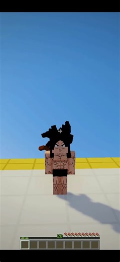Técnica Kamehameha en Minecraft con Dragon Block C