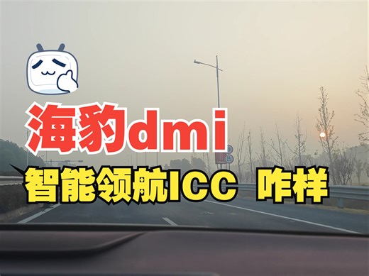 12月6日海豹dmi智能领航ICC是咋样的？