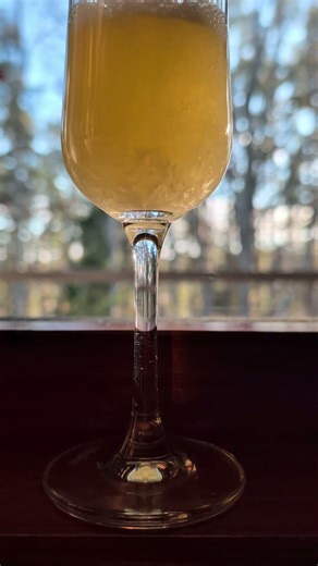sparkling apple wine 🍎🤌 #applewine #bobbles