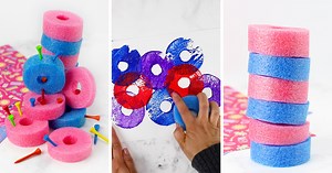 Pool Noodle Crafts And Activities for Kids