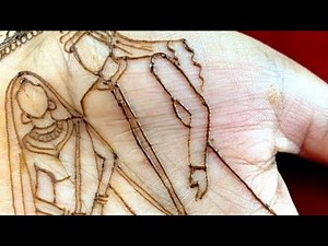 Dulha Dulhan Mehndi Design 2025 | bridal mehndi design | couple mehndi design | how to draw bride