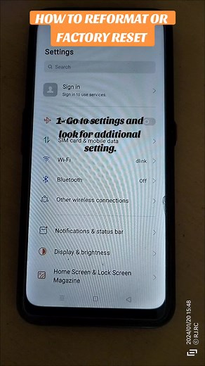 DIY Factory Reset Tutorial | Easy Steps to Reset Your Device