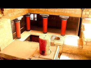 GRIECHENLAND-Kreta, Knossos: Palastanlage (König Minos, 1628 bCh)