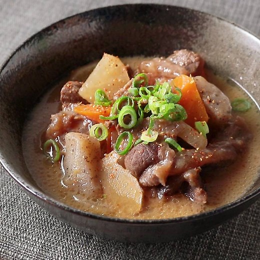 牛すじトロトロどて焼き 作り方・レシピ | クラシル