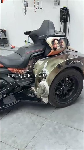 Honda Gold Wing Trike Custom Wrap Transformation