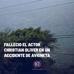 ASÍ CAÍA LA AVIONETA EN DONDE IBA EL ACTOR CHRISTIAN OLIVER En las redes sociales, se compartió un video que captura el momento exacto en que el avión cae al agua. La persona que grabó el video exclama: "¡El avión se ha estrellado! Llamen a la Guardia Costera" | El 10 TV