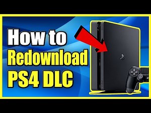 How to REDOWNLOAD DLC on PS4 & Install ADD ONS (Easy Method!)