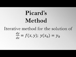 Introduction to Picard's Method