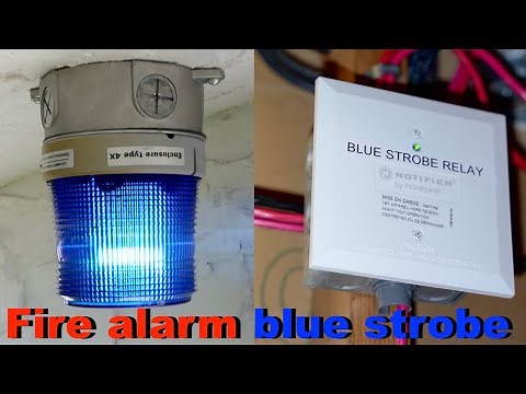 Installing Fire Alarm Blue Strobe & Relay Module | Home Fire Alarm System Expansion/Programming