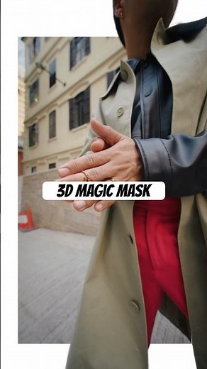 Magic Mask effect in DaVinci Resolve 20.#videoediting #editingtutorial #davinciresolve