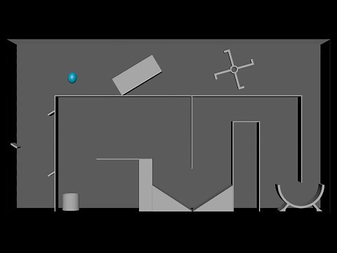 Ball, obstacle course, Maya animation