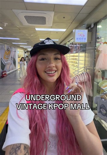 Myeongdong Underground K-pop Mall guide: vintage merchandise near Exits 4–13