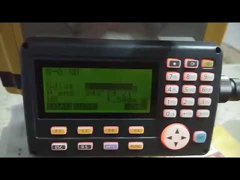 TOPCON ES-55 MODEL TOTAL STATION (TOPOGRAPHICAL SURVEY) TRAINING