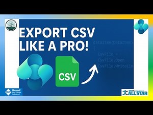 Export CSV from Business Central Using CSV Buffer | Step-by-Step Guide