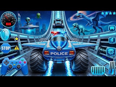🚨 Monster Truck Rampage: Extreme Stunts & Crazy Crashes 💥 (Part 1)