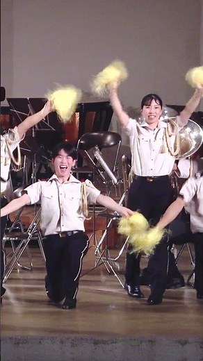 「ヤングマン」圧巻! 36人で踊るYMCA 13-2 指揮：佐藤文俊 ２等陸佐 陸上自衛隊中部方面音楽隊 第３音楽隊合同 たそがれコンサート 大阪城音楽堂 #shorts