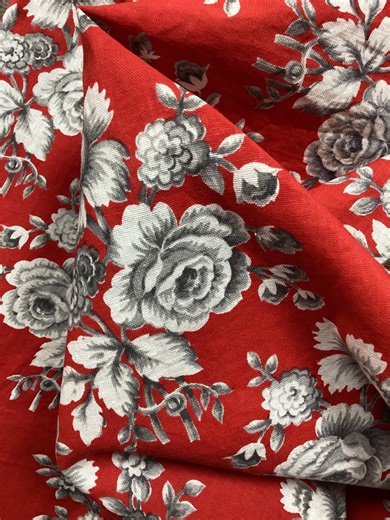 Vintage French Fabric (B) Great Design, Quilting, Patchwork, Cushions, Sewing Projects. - Etsy