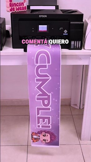 How to print 1 meter long on A4 (design in Canva + printing)
