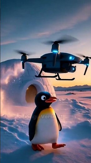 AI Penguin Builds His First Drone 🐧🚁#shorts #ai #animation