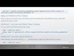 How to Easily Retrieve Dictionary Values in Ansible Using set_fact