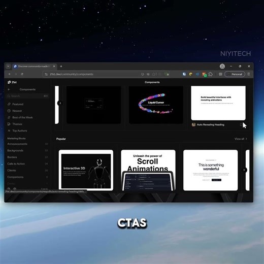 AI Agent Registry for UI Components and more - 21st.dev