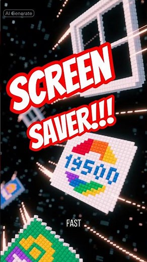 Retro screensavers that mesmerized millions!!!