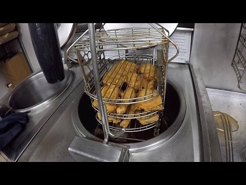 BTS: Frying chicken with KFC