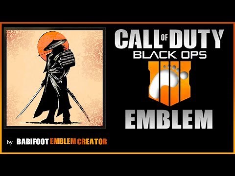 BO4 Emblem Tutorial - The Samurai