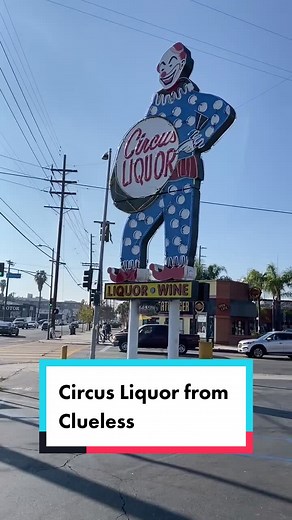 Circus Liquor from Clueless! What an iconic movie 💛 #clueless #cherhorowitz #aliciasilverstone #cluelessmovie #circusliquor #90s #90skids