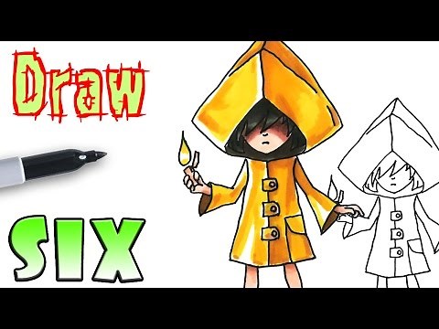 How to Draw Six - Little Nightmares Game