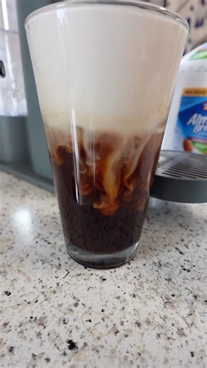 DIY Vanilla Cold Foam Coffee That Tastes Like a Coffee Shop #coffee
