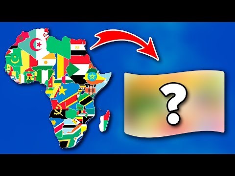 All African Countries in ONE Flag | Fun With Flags