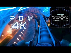 Tron Lightcycle / Run Nighttime - Disney World Magic Kingdom