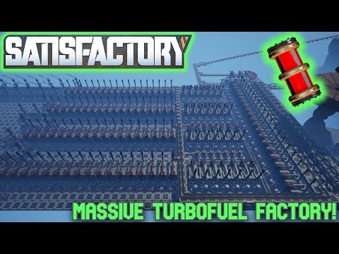 180 Generator Turbofuel Setup! | Satisfactory ep.18