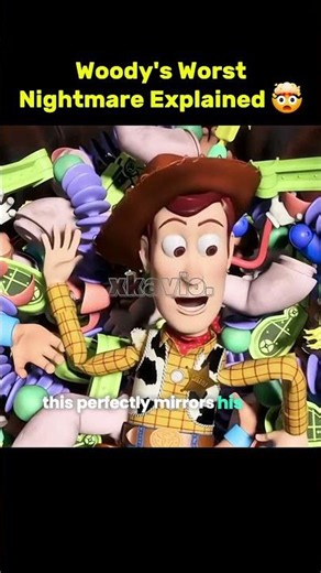 Woody's Worst Nightmare Explained. 🤯 #toystory #moviedetails #eastereggs #disneysecrets