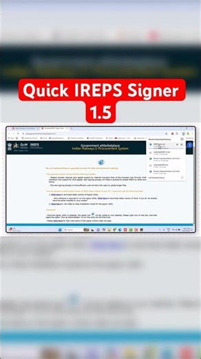 Download & Install IREPS Signer 1.5 - Guide! #ireps #signer #shorts