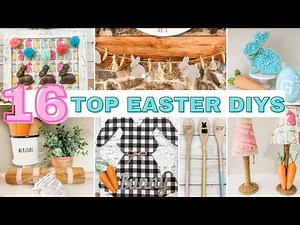 🌼 16 AMAZING TOP Easter DIYS | EASY SPRING HOME DECOR DIYS 🌼