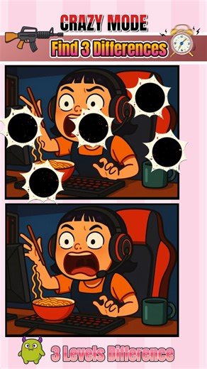 You Might actually scream! I Promise. Spot the Difference Game