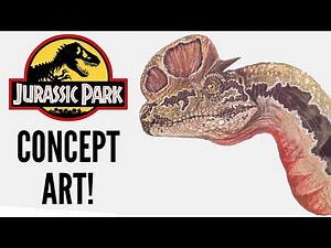 'Crash" McCreery's Art of Jurassic Park(CONCEPT ART)
