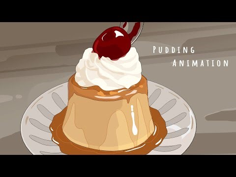 Caramel Pudding Cooking Animation｜プリン動画