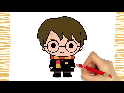 How to Draw HARRY POTTER I EASY
