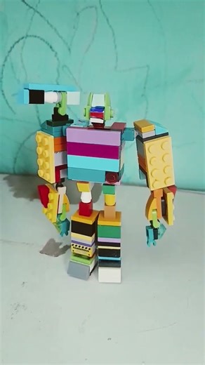 i build soundwave in lego and my jurrasic figure is here to